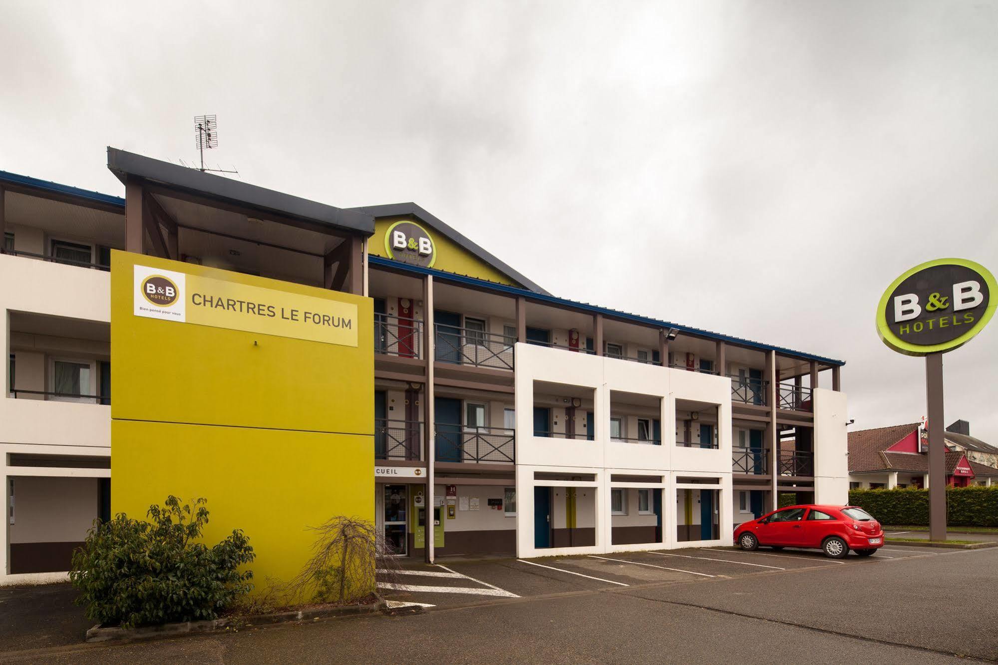 B&B Hotel Chartres Le Coudray Exterior foto